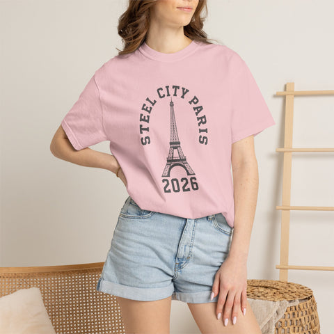 Paris Eiffel Tower 2026 T-Shirt — Steel City Graphic Tee