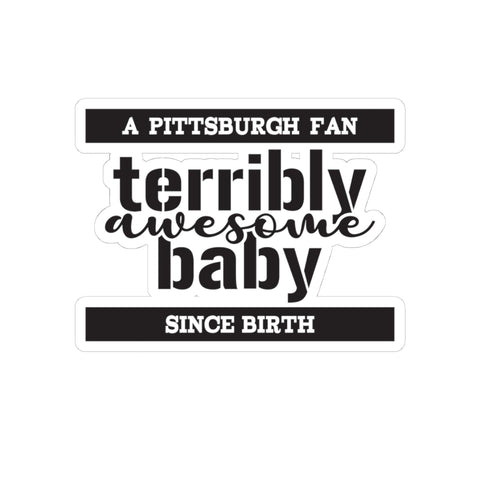 Terribly Awesome Baby -  Kiss-Cut Stickers