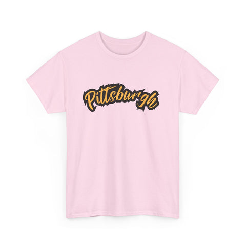 Pittsburgh Grunge - Unisex Heavy Cotton Tee