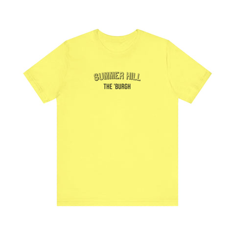 Summer Hill - The Burgh Neighborhood Series - Unisex Jersey Short Sleeve Tee