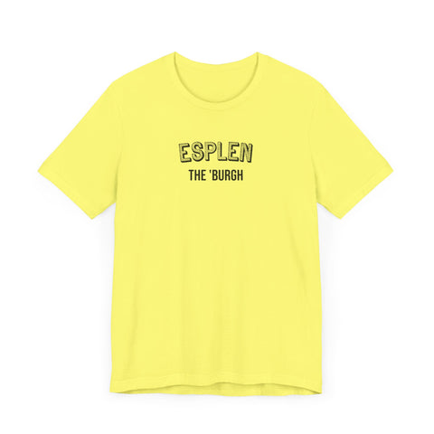 Esplen  - The Burgh Neighborhood Series - Unisex Jersey Short Sleeve Tee T-Shirt Printify   