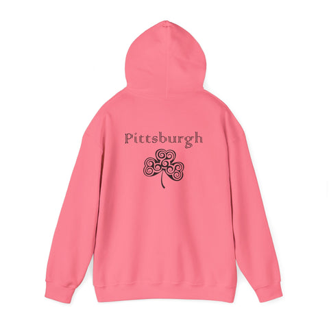 Pittsburgh Irish Clover - Unisex Heavy Blend™ Hooded Sweatshirt