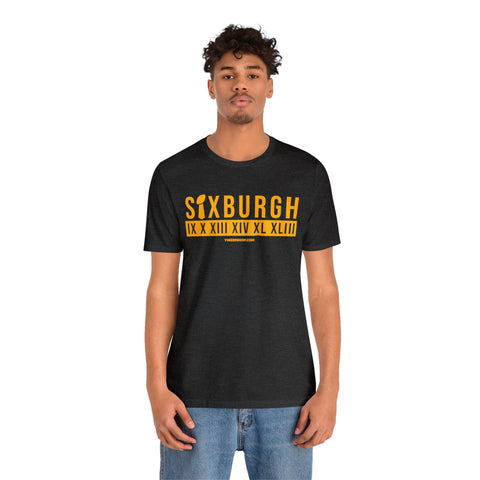 Sixburgh - Six Rings - Short Sleeve Tee T-Shirt Printify   