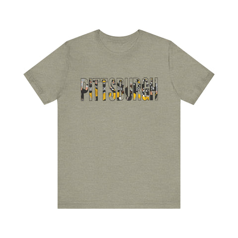 Pittsburgh Football Players - Unisex Jersey Short Sleeve Tee