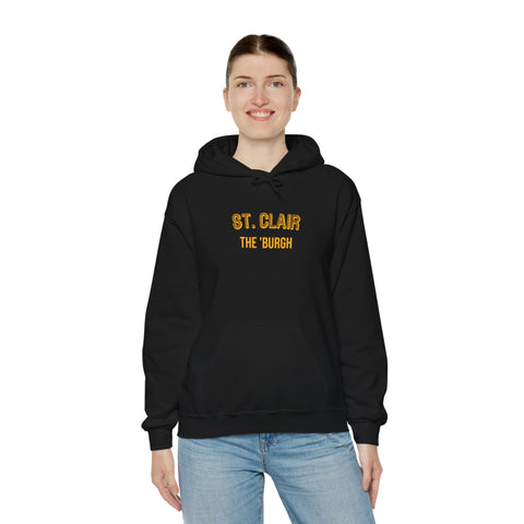 St. Clair - The 'Burgh Neighborhood Series - Unisex Heavy Blend™ Hooded Sweatshirt