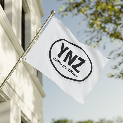 YNZ Certified Yinzer Double Sided Flag