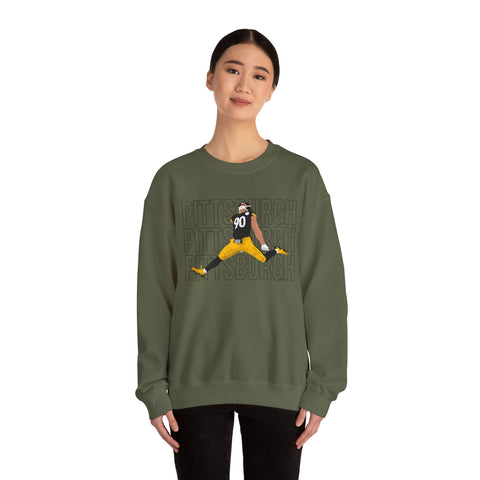 Pittsburgh Victory Jump - Heavy Blend™ Crewneck Sweatshirt