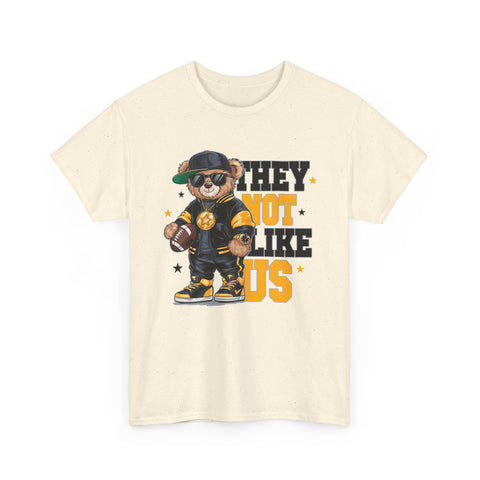 Pittsburgh They Not Like Us - Unisex Heavy Cotton Tee
