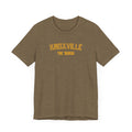 Knoxville - The Burgh Neighborhood Series - Unisex Jersey Short Sleeve Tee T-Shirt Printify Heather Olive S