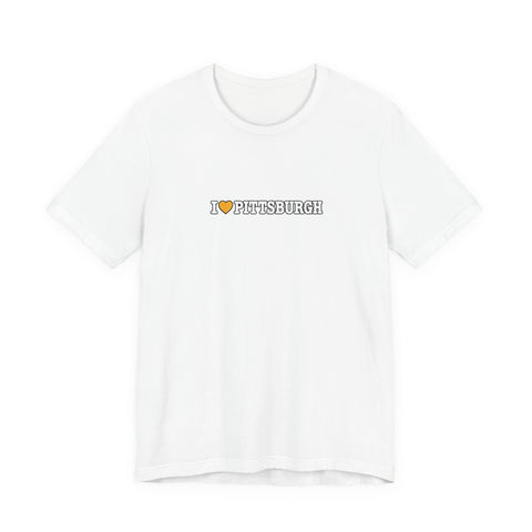 I Loved Pittsburgh Tee — Minimal City Love T-Shirt