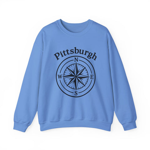 Pittsburgh Compass - Heavy Blend™ Crewneck Sweatshirt