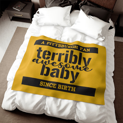 Terribly Awesome Baby - TT Style - Sweatshirt Blanket