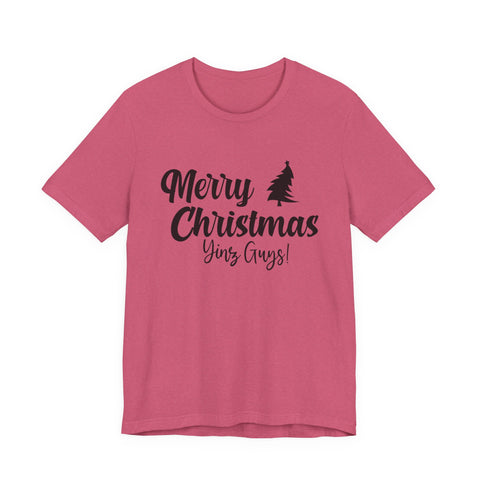 Merry Christmas Yinz! - Unisex Jersey Short Sleeve Tee