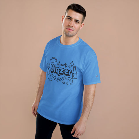 Yinzer Icon Doodles - Champion T-Shirt