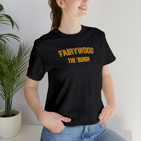 Fairywood  - The Burgh Neighborhood Series - Unisex Jersey Short Sleeve Tee T-Shirt Printify   