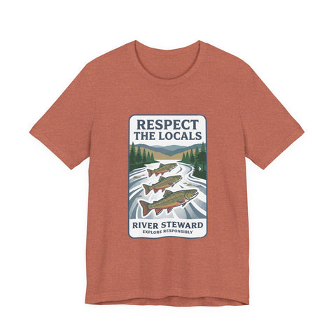 Respect the Locals River Steward Tee | Protect Our National Parks, Vintage Outdoor