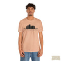 Pittsburgh Downtown Skyline Simplistic Design T-Shirt  - Unisex bella+canvas 3001 T-Shirt Printify   