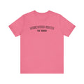 Homewood North  - The Burgh Neighborhood Series - Unisex Jersey Short Sleeve Tee T-Shirt Printify Charity Pink S 