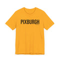 Pittsburgh PIXBURGH Short Sleeve T-Shirt T-Shirt Printify Gold XS