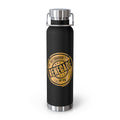 Pittsburgh Football Renegade Copper Vacuum Insulated Bottle, 22oz Mug Printify Black 22oz 