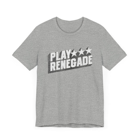 Play Renegade Pittsburgh Football - Short Sleeve Tee T-Shirt Printify   