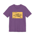 The 'Burgh Cartoon Pittsburgh Skyline - Short Sleeve Shirt T-Shirt Printify Heather Team Purple S