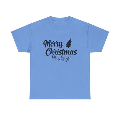 Merry Christmas Yinz! - Unisex Heavy Cotton Tee
