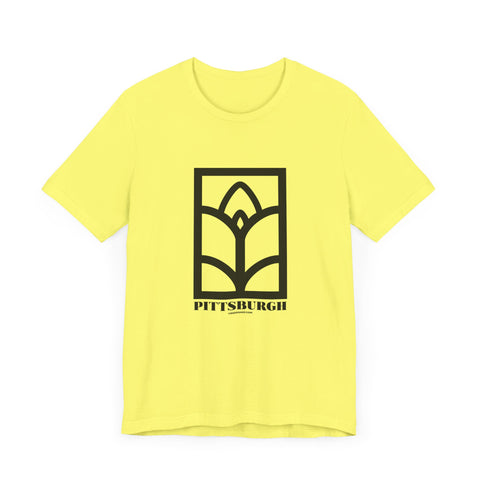 Pittsburgh Bridge Iron Motif  - Short Sleeve Shirt