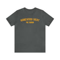 Homewood West - The Burgh Neighborhood Series - Unisex Jersey Short Sleeve Tee T-Shirt Printify Asphalt S 