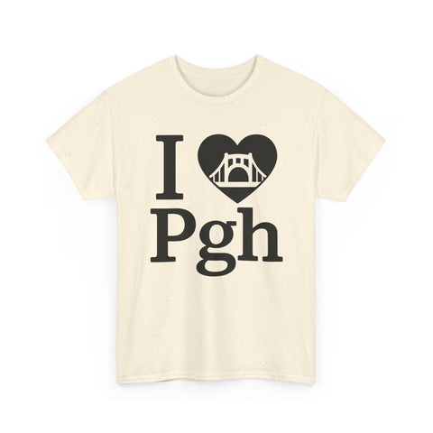 I Love PGH - Unisex Heavy Cotton Tee