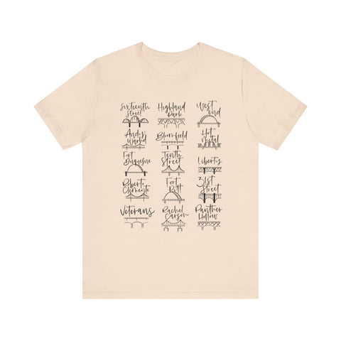 Pittsburgh Bridges Short Sleeve T-Shirt