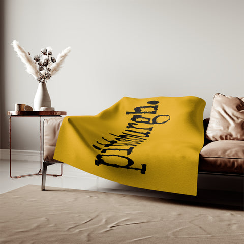 Pittsburgh Typewriter Sweatshirt Blanket