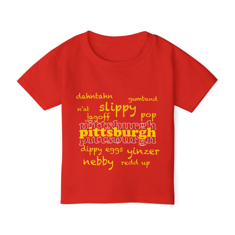 Pittsburgh Yinzerisms - Toddler Short Sleeve T-Shirt