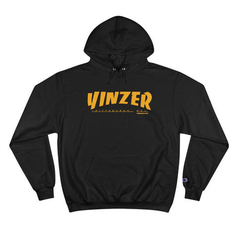 Yinzer Skater - Champion Hoodie Hoodie Printify Black S 