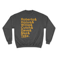 Famous Pittsburgh Pirates Ampersand - Champion Crewneck Sweatshirt Sweatshirt Printify Charcoal Heather S 