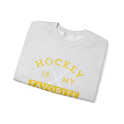 Hockey Is My Favorite Season - Heavy Blend™ Crewneck Sweatshirt