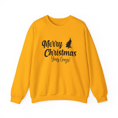 Merry Christmas Yinz! - Heavy Blend™ Crewneck Sweatshirt