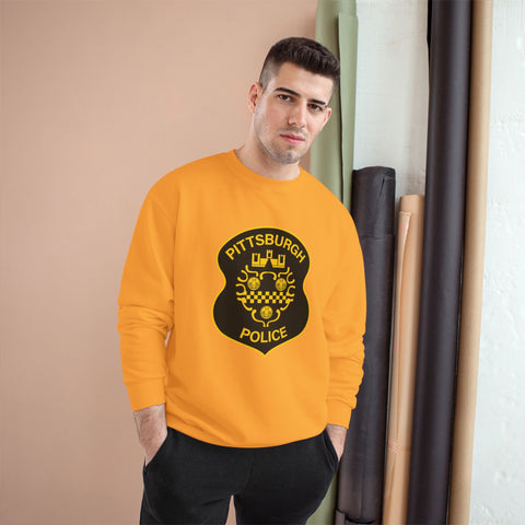 Pittsburgh Police Sweatshirt - Champion S600 Sweatshirt