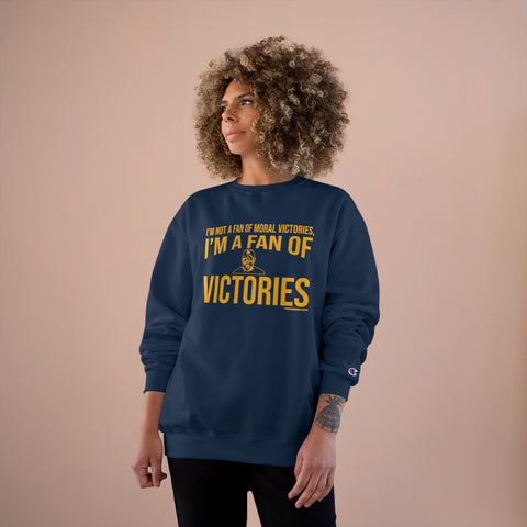 Victories - Tomlin Quote - Champion Crewneck Sweatshirt Sweatshirt Printify   