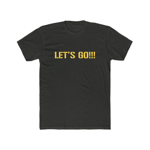 Let's Go!!!  Pittsburgh T-Shirt T-Shirt Printify Solid Heavy Metal S 