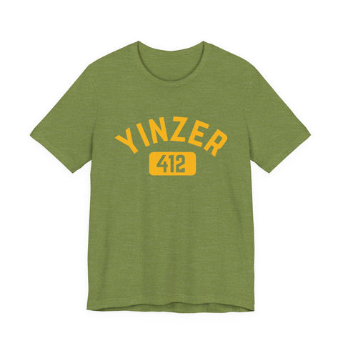 412 Yinzer - Unisex Jersey Short Sleeve Tee
