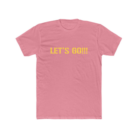 Let's Go!!!  Pittsburgh T-Shirt T-Shirt Printify Solid Light Pink S 