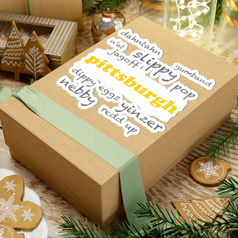 Pittsburgh Yinzerisms -  Kiss-Cut Stickers