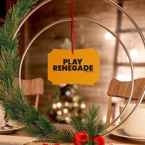 Pittsburgh Play Renegade Aluminum Ornaments (1pc, 5pcs, 10pcs, 20pcs)