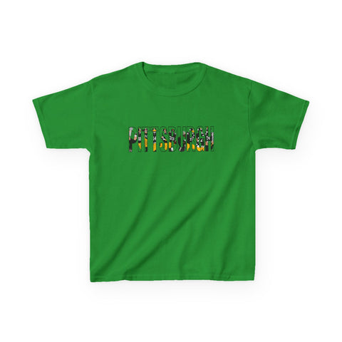 Pittsburgh Football Players - Kids Graphic T-Shirt