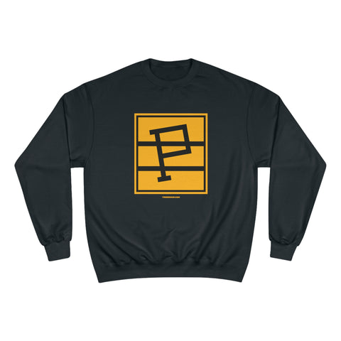 Pittsburgh Pirates Hockey 1925 - Retro - Champion Crewneck Sweatshirt Sweatshirt Printify Black S 