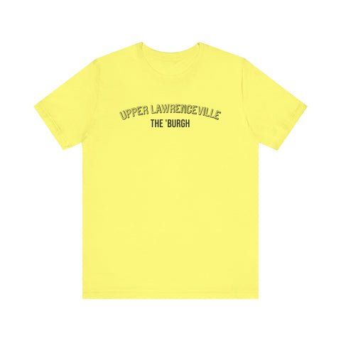 Upper Lawrenceville - The Burgh Neighborhood Series - Unisex Jersey Short Sleeve Tee T-Shirt Printify Yellow S