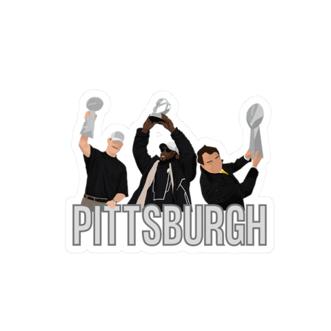 Pittsburgh Champion Coaches -  Kiss-Cut Stickers