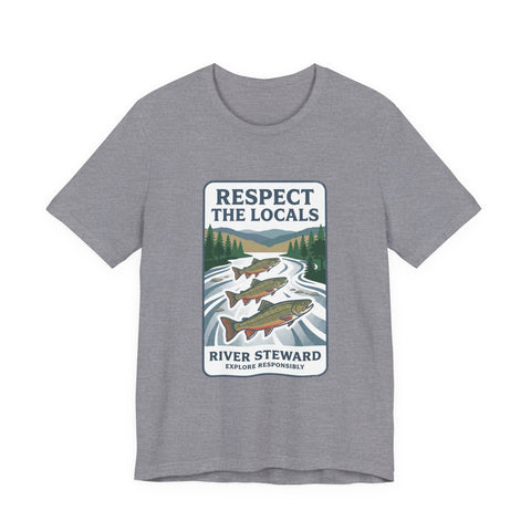 Respect the Locals River Steward Tee | Protect Our National Parks, Vintage Outdoor