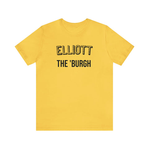 Elliott  - The Burgh Neighborhood Series - Unisex Jersey Short Sleeve Tee T-Shirt Printify Yellow S 